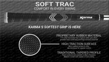 Load image into Gallery viewer, Karma Soft Trac Golf Grips in standard - Mid Size - Jumbo
