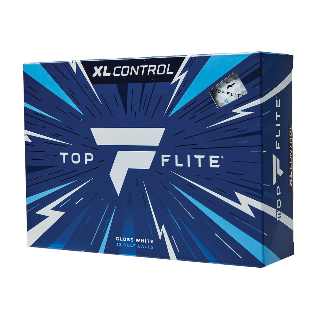 Top Flite XL Control Golf Balls (12 pk) - White