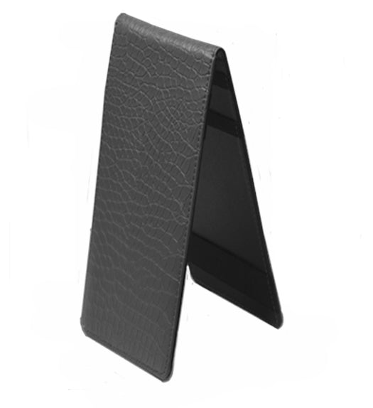 GOLF SCORE CARD HOLDER BLACK & GREEN PU LEATHER Special was $19.90